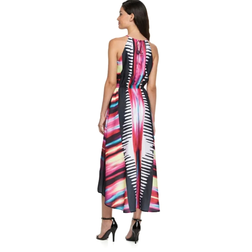 Apt 9 Halter Multicolor Maxi Dress